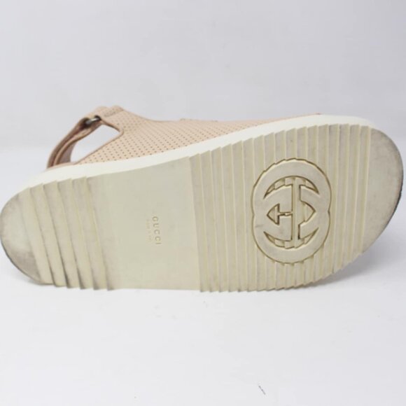 *ON SALE* Gucci #51145 Double G Slingback Sandals Size 38 - Picture 7 of 9